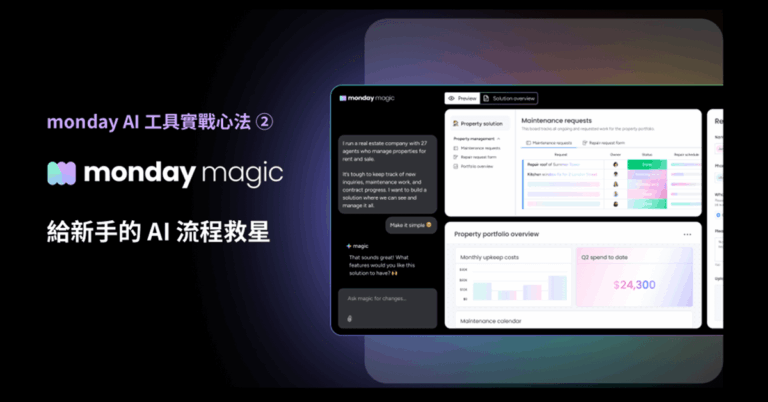 monday AI工具實戰心法2_monday magic