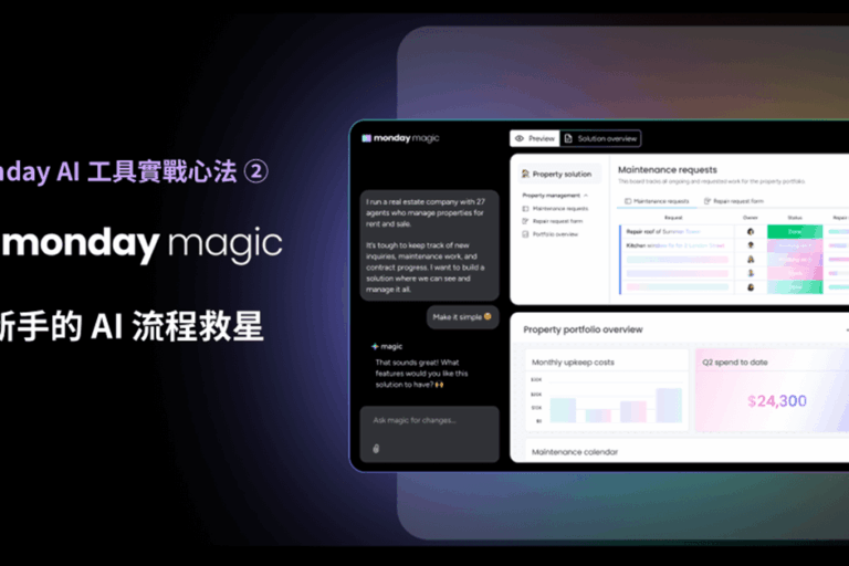 monday AI工具實戰心法2_monday magic