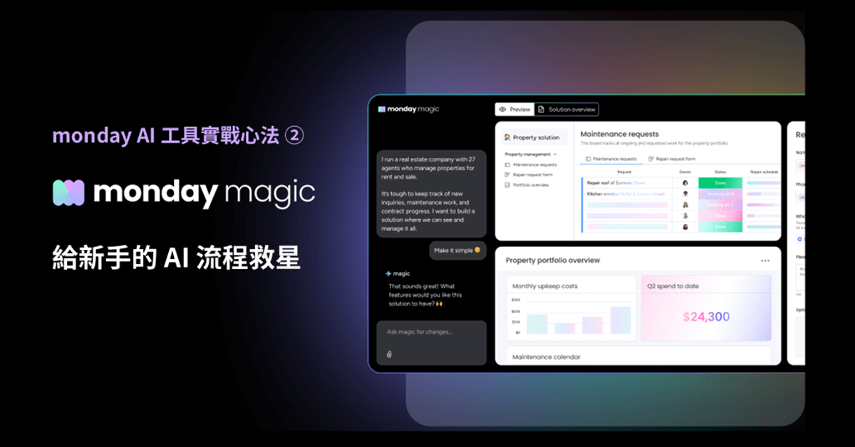 monday AI工具實戰心法2_monday magic
